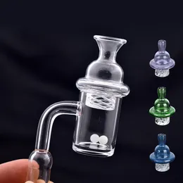 Wholesale 25mm XL Quartz Banger Nail with Spinning Carb Cap and Terp Pearl 10mm 14mm 18mm Quartz Thermal Banger Nails for Bongs Oil RIgs Cheapest Price