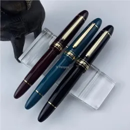 Hediye Çeşmesi Pens St Penpps 630 Çeşme Kalem Iraurita NIB 0.5 ~ 0.7mm NIB Reçine Altın Klip Pen Kırtasiye İş Yazma Hediyeler 231204