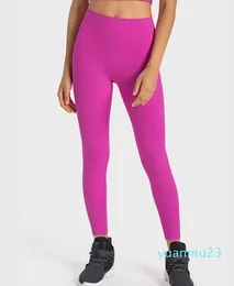 Yoga-Anzug, Plüsch-Align-Leggings, schnell und frei, hohe Taille, nahtlos, mehrere Farben, Pfirsichfarben, zum Laufen, Cyclin Pa