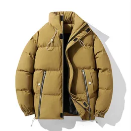 Erkekler Down Parkas Koreli Kış Moda Ceket Erkekler Sıradan Sıcak Kalın Soğuk Kat Adam Rüzgar Yalıtım Anorak Pamuk Dış Giyim Artı Beden M8XL 231205