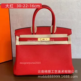 Bolso de mano casual Bolsas de grado Bolso clásico de mano 2023 Moda para mujer Patrón de lichi de cuero alto Capa de diadema Capa de cuero de vaca Crossbody WF06