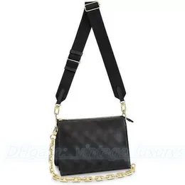 حقائب المساء 7A جودة Pochette الفاخرة Coussin M577790 حقيبة جلدية للنساء رجالي الرجال حقائب اليد Crossbody أزياء MM E286Z