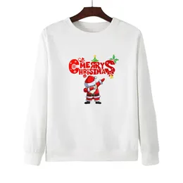 メンズフーディーズスウェットシャツHXクリスマススウェットシャツ面白い漫画サンタプリントスポーツシャツファッションシャツストリートウェアメンズ衣類S-7XL 231205