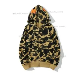 Shark Hoodie Grand Designer Mens Hoodies Popular Shark Boot Sportwear Camouflage zip Up Hoodie High Quality Tech 149