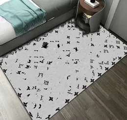 Fashion Brand Living Room Carpet Bedroom Wall-to-Wall Carpeting Bedside Floor Mat Light Luxury Doormat Cloakroom Photo Mats