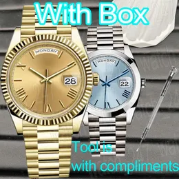 Relógio de moda de luxo designer automático 2813 movimento relógios semana 41mm 36mm relógio de luxo aço inoxidável luminoso à prova d'água esportes relógio de pulso masculino