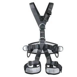 Climbing Harnesses Outdoor Professional Harness Rock Climbing High Altitude Protection Xinda Full Body Safety Belt Anti Fall Protective Gear Tools 231205