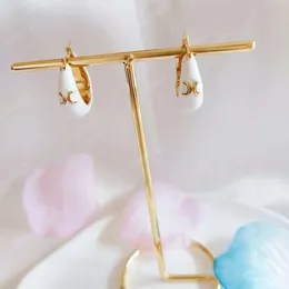 Clip a cerchio in resina di lusso Orecchini geometrici di design grosso per ragazze Regalo, orecchino a bottone moda retrò per ragazze resina colorata Lucite Orecchino a cerchio da donna dolce