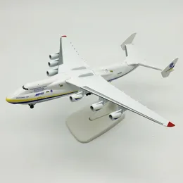 طائرة MODLE 20CM DIECAST Metal Alloy Antonov AN-225 "MRIYA" طراز Airplane Model 1/400 TOY TOY MODEL FOR COLLECTION 231206