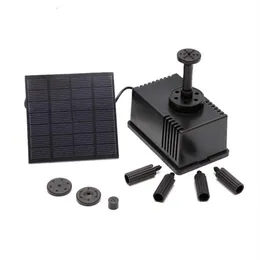 Accesorios de bombas de aire Fuente de 50 lb Bomba de agua sumergible con energía solar con panel de filtro para estanque Pool267x