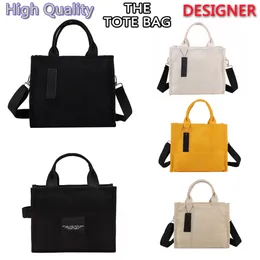 The tote bag designer Shoulder Crossbody designer bag tote for woman Handbag cross body Fashion Leather Canvas Plain Shopping Luxury Large Totes Bags Black