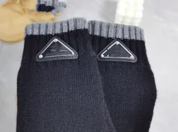 Rękawiczki z dzianiny męskie i zabezpieczające na zimno Ekran dotykowy Nanjima Velvet podwójna warstwa ciepłe, bez poślizgu rękawiczki jazdy