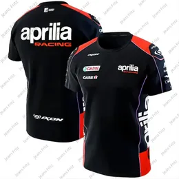 Men s Polos 2023 Motorcycle Racing T Shirt APRILIA Clothing 3D Print Men Outdoor Cycling Sports Fashion O Neck Oversized 231206