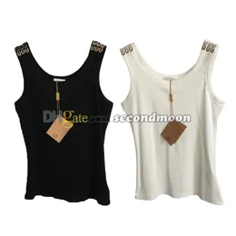 Dames elastische tank top sneldrogend yoga tops designer ademend gebreid t-shirt vrouw gym tee