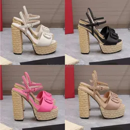 Toka tıknaz sandalet platform topuklular süper yüksek akşam ayakkabıları kadın yüksek topuklu lüks tasarımcı ayak bileği surround ayakkabı moda kişilik topukları