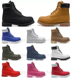 Rubber boots designer land mens womens shoes Ankle winter for cowboy classic women yellow blue black hiking work Motorcycle boot l1796977