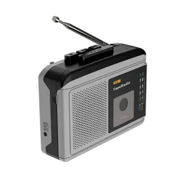 Kaset güverteleri taşınabilir AM FM Radyo Müzik Bant Oynatıcı 231206