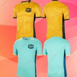 Women Australia Narodowa drużyna piłkarska Koszulki piłkarskie Cooney-cross micah cieśla Raso Hunt Wheeler Chidiac Gorry Vine Mężczyźni i dzieci Foord Catley Football Shirts FGH