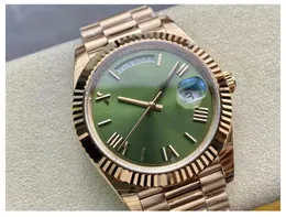 GM Factory 228235 Watches 18K Rose Gold Tungsten V3 الإصدار 167G DayDate Watch Men Mech Mechanical ETA 2836 و Cal.3255 حركة ميكانيكية أوتوماتيكية 904L الصلب