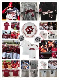 College Baseball Wears College 2022 NCAA Custom USC Stitched Baseball Jersey 5 Talmadge LeCroy Jerseys 21 Connor Cino 19 Cole Messina 9 Evan