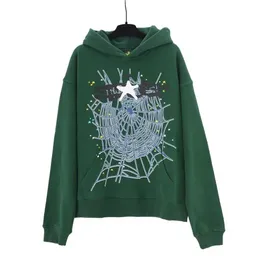 Herren Damen Spinnen-Hoodie Young Thug Hochwertiger rosafarbener sp5der-Hoodie Designer-Hip-Hop-Spinnen-Trainingsanzug Puff Print 555 Spinnen-Hoodie Angel Heavy Spider-Hose c23