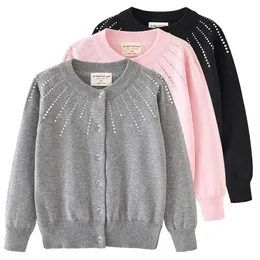 Strickjacke Gemütliche und stilvolle Strickjacke für Kinder Rundhalspullover für Mädchen und Jungen Baby Mädchen Winterkleidung 231206