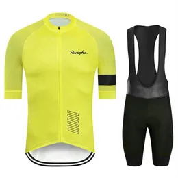 2022 Ranirpha Radfahren Set Mann Radfahren Jersey Kurzarm Fahrrad Bekleidung Kit Mtb Bike Wear Triathlon Maillot Ciclismo285Q