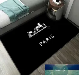 Brand Living Room Carpet Bedroom Wall-to-Wall Carpeting Bedside Floor Mat Light Luxury Doormat Cloakroom Photo Mats