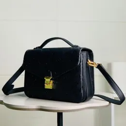 Wysokiej jakości luksusowa designerka worek torba TOTE torebka wytłoczona dla kobiet torba na ramię z kwiatami liter numer seryjny