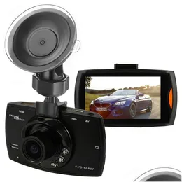 Fotocamere digitali G30 Fotocamera per auto 2.4 Fl Hd 1080P Dvr Videoregistratore Dash Cam Visione notturna grandangolare da 120 gradi Rilevazione di movimento G-Sen Dho3G