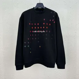 23SS herr hoodie designer sweatshirt män kvinnor tröja mode lös street klänning gata sportkläder gradient broderad rund hals tröja