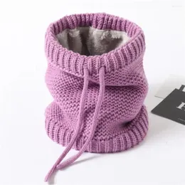 Bandanas Verdickung Gestrickte Hals Abdeckung Hohe Qualität Kältebeständig Winter Wärmer Schal Winddicht Einstellbar Pullover Kragen Männer