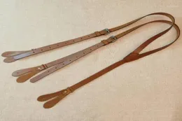 17cm vintage couro genuíno couro real split botão homem suspender agricultor wear cowboy17918810