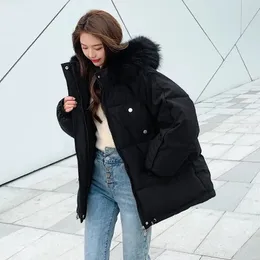 Coletes masculinos 2023 mulheres inverno algodão acolchoado jaqueta grande tamanho para baixo acolchoado casaco solto estilo coreano superior quente engrossar outwear 231206