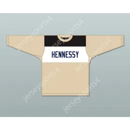 Custom Havoc 95 Hennessy Beige Hockey Jersey New Top Stitched S-M-L-XL-XXL-3XL-4XL-5XL-6XL