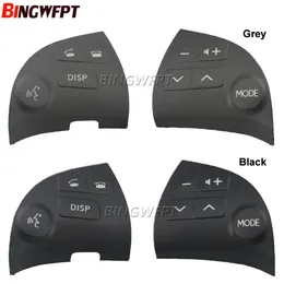 2PCS Wysokiej jakości przełącznik sterowania kierownicą samochodową Audio Bluetooth Multi Button Cover dla Lexus ES350 2006-2012 84250-33190-C0