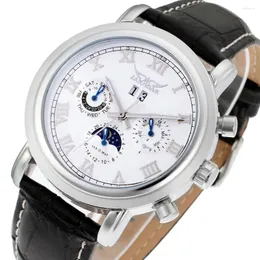 腕時計ファッションジャラガル348トップブランド6針ダイヤモンドシンプルプレート