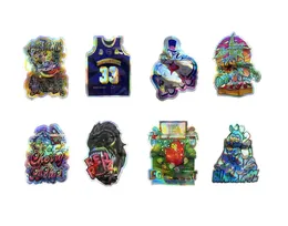 3.5g die cut shape mylar bag pack backpack boyz custom print Reusable Plastic Pouch foil holographic Packaging