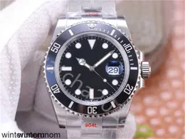 Roiex Watches Submariner ZP Factory New Model Men 's Watches 41mm Black Ceramic 126610 126610LN 72 시간 파워 리저브 904L Calautomatic VSF 다이브 남성 시계 HB2N