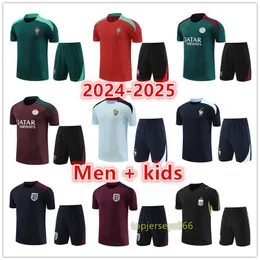 2024 2025 Portugalskie Brazylia Paris Mbappe piłka nożna Koszulki Portugunujące koszulę piłkarską Mężczyźni i dzieci 24 25 Portugieser Jogging Jersey Surowanie