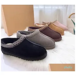 Snowshoes Women Tazz Tasman Slippers Boots Ankle Mini Casual Warm With Card Dustbag Transshipment New Style Drop Delive