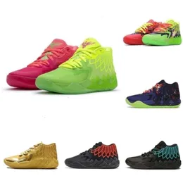 Zapatos deportivos Lamelo Mb01 Diseñador Lamelo Ball Mb1 Zapato de baloncesto para mujer Verde Negro Rojo Azul Entrenador para hombre Transpirable Cómodo Entrenadores para hombre Deporte s