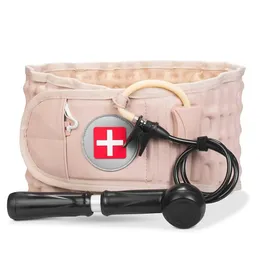 Midjestöd dekomprimering lumbal support bälte midje luft dragkraft ryggrad rygglättningsbälte backach smärta frisläppande massager unisex 231205