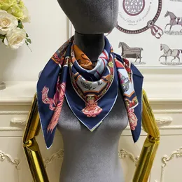 women's square scarf scarves shawl 100% twill silk material pint VIOLIN pattern size: 90cm - 90cm