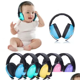 Other Baby Feeding Children Care Anti Noise Headphones Sleep Ear Stretcher Ears Protection Earmuffs Slee Earplugs Child Earmuff Drop D Dhcd3