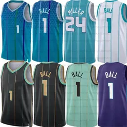 Mens Kids 2 LaMelo Ball Mark Williams Custom Basketball Jerseys Miles Bridges Terry Rozier Charlottes Gordon Hayward Kelly Oubre Jr James Bouknight 2022 2023 City