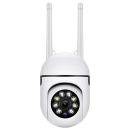 A7 Bulb Camera WiFi inomhus utomhusvideoövervakning Cam 1080p Hem Säkerhetsmonitor Cam Full Color Night Vision Auto Tracking Cameras