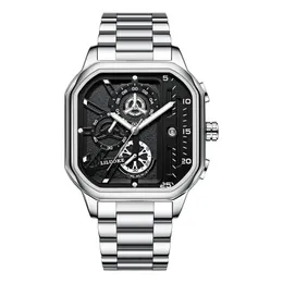 W relógio masculino relógios de luxo de alta qualidade com bateria de quartzo relógio à prova d'água que brilha no escuro