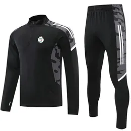 Algeriet herrjacka byxor Soccer Tracksuit Football Training Passar Sportwear Jogging Wear Adult Tracksuts242x