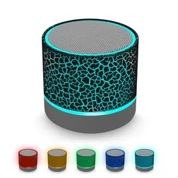 Portable Wireless Mini Bluetooth Speaker Super Bass Stereo Rechargeable Speakers with LED Lights